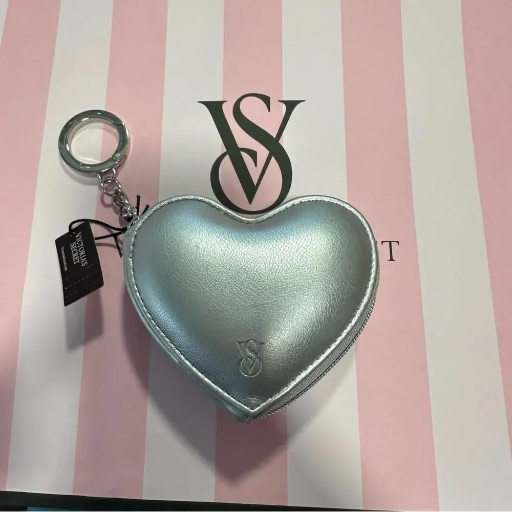 Victoria’s Secert Heart Pouch Keychain